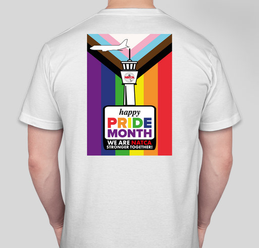 June is PRIDE Month Fundraiser - unisex shirt design - back