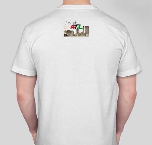 I Heart ATL Fundraiser - unisex shirt design - back