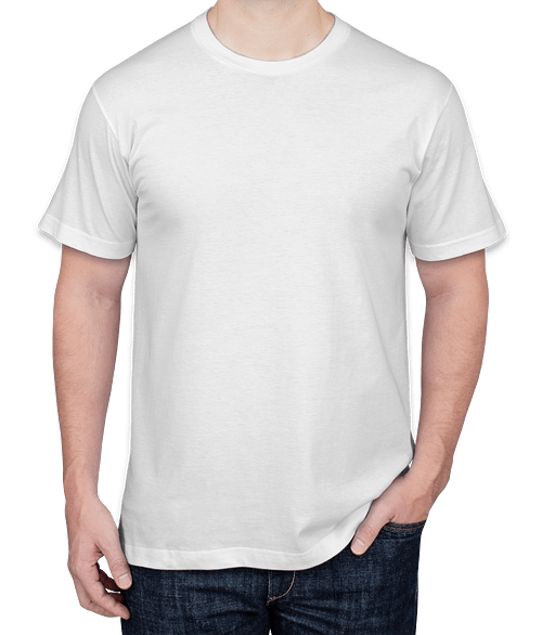 Blank White Tshirt Front With Clipping Path Stock Photo - Download Image  Now - T-Shirt, White Color, Blank - iStock