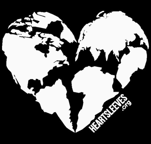 HeartSleeves T-Shirt & Disaster Relief Fundraiser for Muizenberg, South Africa shirt design - zoomed