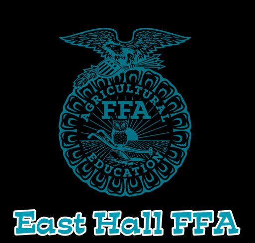 East Hall High School FFA shirt design - zoomed
