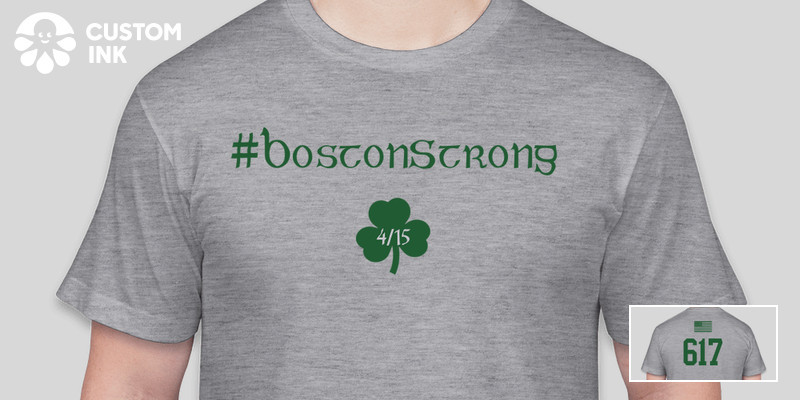 Boston Marathon Shirt benefiting BCH Custom Ink Fundraising