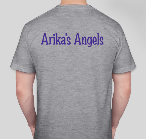 Arika's Fight Against Dravet Syndrome Fundraiser - unisex shirt design - back