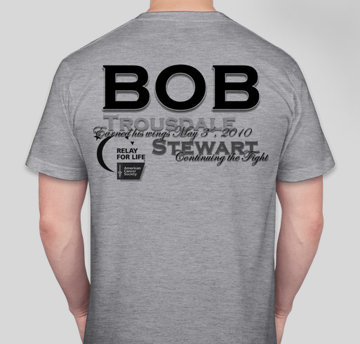Team BOB Fundraiser - unisex shirt design - back