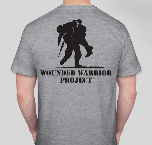 Wounded Warrior Project Fundraiser - unisex shirt design - back