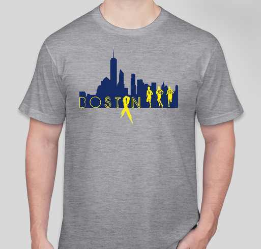 BOSTON MARATHON FUND! Fundraiser - unisex shirt design - front