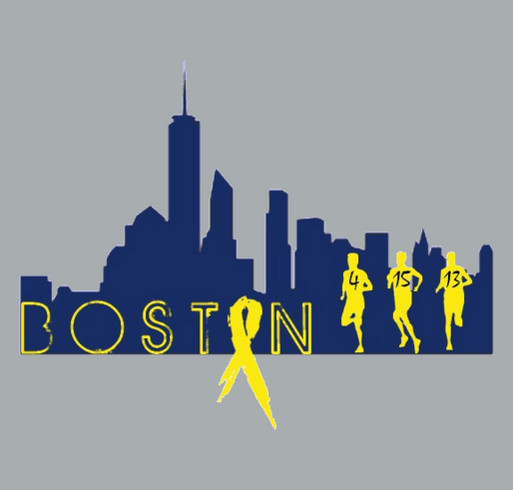 BOSTON MARATHON FUND! shirt design - zoomed