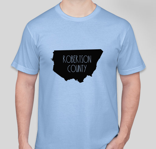 Help the Morriss-Gregory Child Advocay Center of Robertson County! Fundraiser - unisex shirt design - front