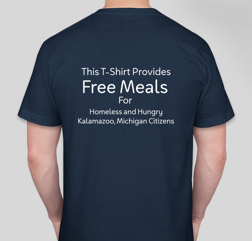 Serving Kalamazoo Fundraiser - unisex shirt design - back