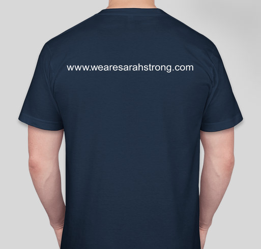 We Are Sarah Strong Fundraiser - unisex shirt design - back