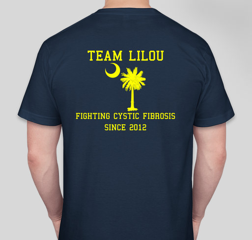 Shelton Family/Team Lilou Great Strides Fundraiser Fundraiser - unisex shirt design - back