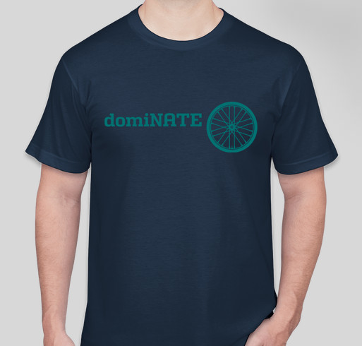 domiNATE Fundraiser - for Nate Aikele Fundraiser - unisex shirt design - front