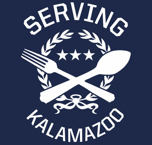 Serving Kalamazoo shirt design - zoomed