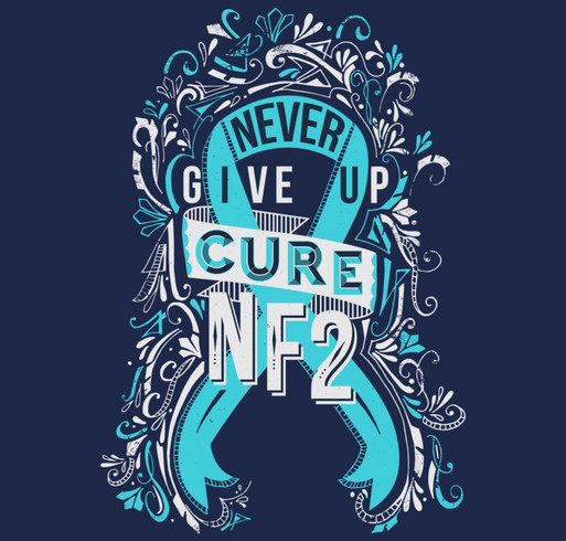 Find A Cure NF2 shirt design - zoomed