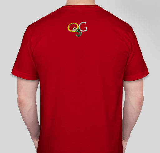 Organic Money Fundraiser - unisex shirt design - back