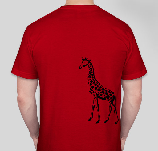 #TeamFletch Fundraiser - unisex shirt design - back
