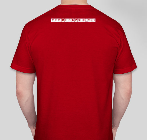 Basketball Industry Support Services Fundraiser - unisex shirt design - back