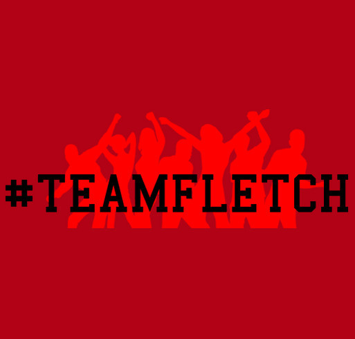 #TeamFletch shirt design - zoomed