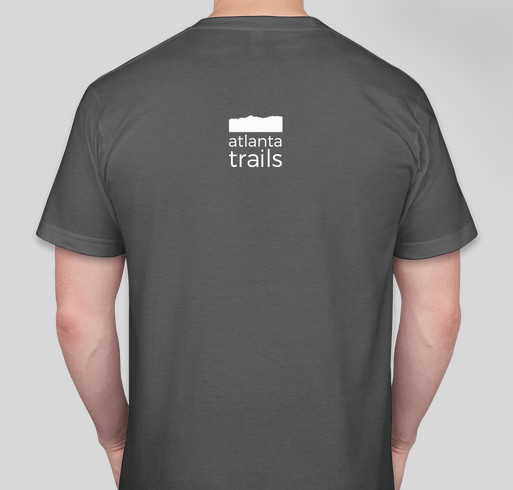Summits to Skyline - Atlanta Trails hiking shirt Fundraiser - unisex shirt design - back