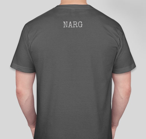 Narg Wear Charity Shirt Fundraiser - unisex shirt design - back