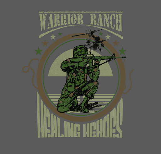 Warrior Ranch T-Shirt Fund shirt design - zoomed
