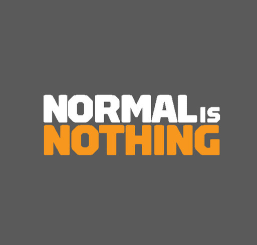Normal is Nothing shirt design - zoomed