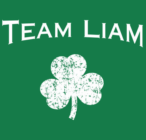 Liam Kelley fund raiser shirt design - zoomed