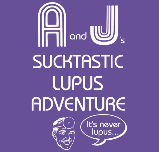 TEAM A & J LUPUS LOOP SHIRTS shirt design - zoomed