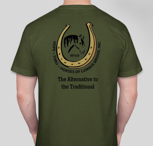 An Alternative to the Traditional Fundraiser - unisex shirt design - back