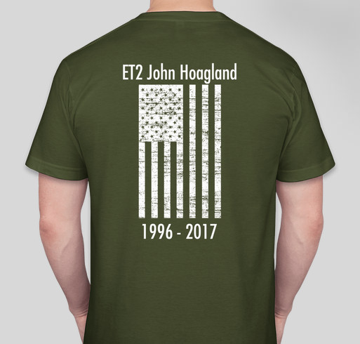 ET2 John Hoagland Memorial Fundraiser - unisex shirt design - back