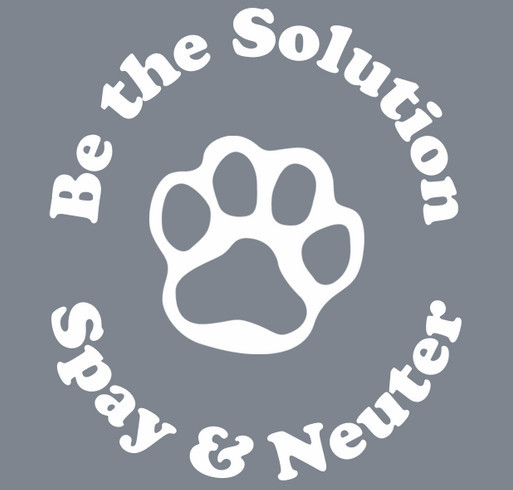 Supporting Spaying/Neutering from the Homeless Cat Management Team shirt design - zoomed