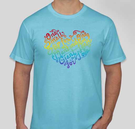 LOVE for Orlando! Fundraiser - unisex shirt design - front