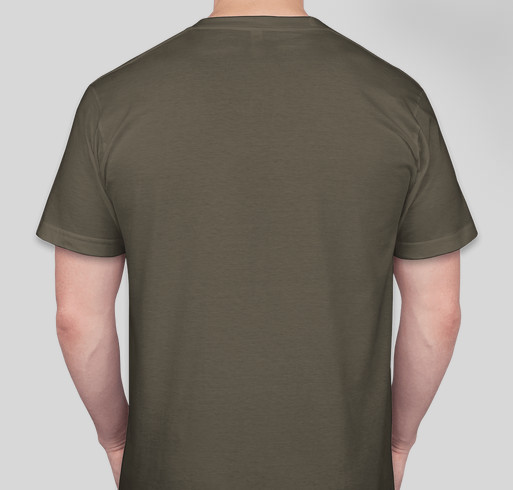 Major's Army 2015 T-Shirt Fundraiser - unisex shirt design - back