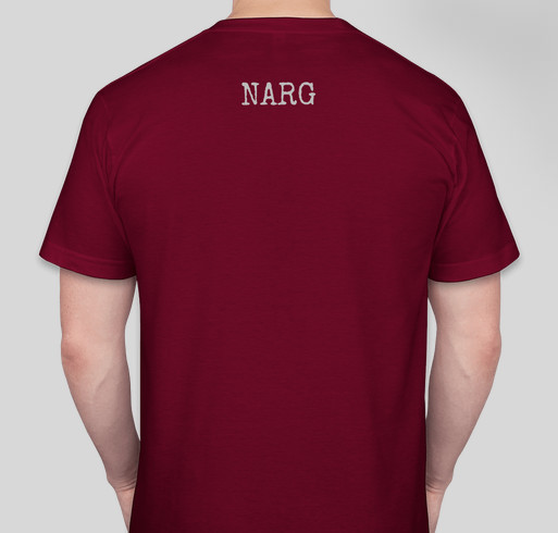 Narg Wear Charity Shirt Fundraiser - unisex shirt design - back