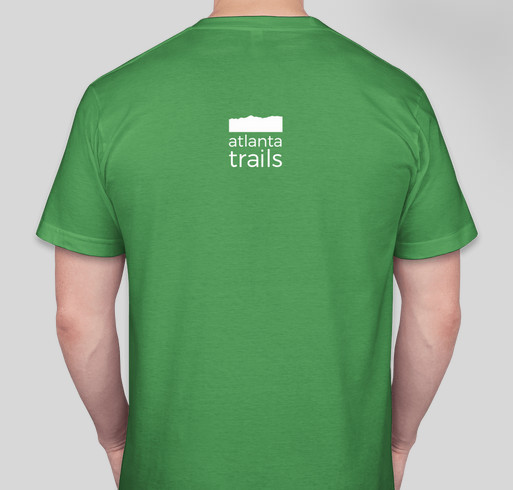 Summits to Skyline - Atlanta Trails hiking shirt Fundraiser - unisex shirt design - back