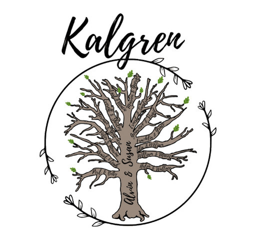 Kalgren 90th Reunion shirt design - zoomed