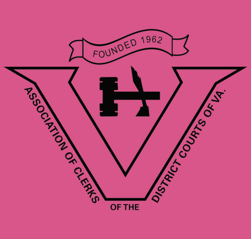 T-Shirt Fundraiser to Support Virginia District Court Clerks Annual Conference shirt design - zoomed