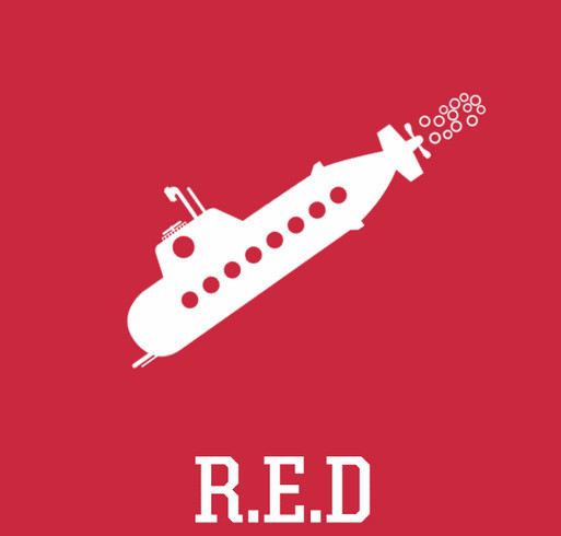 USS MONTANA R.E.D T-shirt shirt design - zoomed