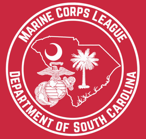 RED Friday Shirts: Help Bring the 2029 Marine Corps League National Convention to SC shirt design - zoomed