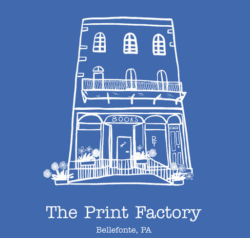 The Print Factory shirt design - zoomed