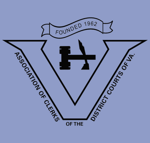 T-Shirt Fundraiser to Support Virginia District Court Clerks Annual Conference shirt design - zoomed