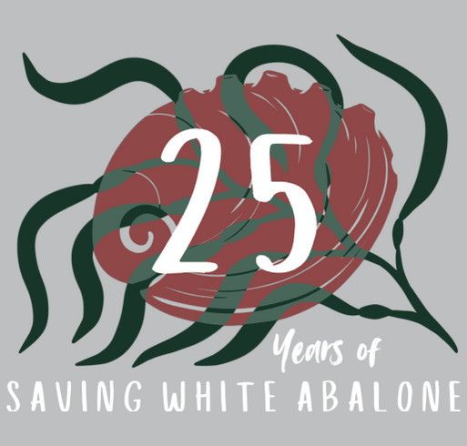 Summer 2026 T-Shirt Fundraiser - Team White Abalone shirt design - zoomed