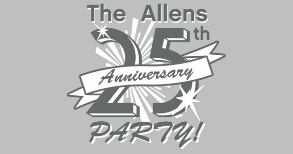 Zoomed in Design Idea Number 54069: Anniversary Party
