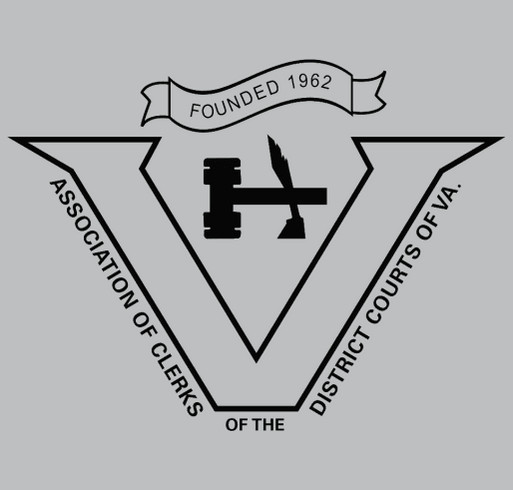 T-Shirt Fundraiser to Support Virginia District Court Clerks Annual Conference shirt design - zoomed