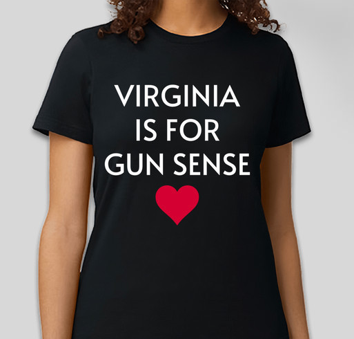 Virginia Gun Sense Lovers Fundraiser - unisex shirt design - front