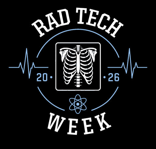 COLLEGE OF DUPAGE RADIOGRAPHY 2026 Radiologic Technologist Week Shirt Sales shirt design - zoomed