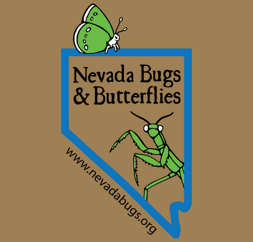 Nevada Bugs & Butterflies 2014 Fundraiser (Grown-Up Shirts) shirt design - zoomed