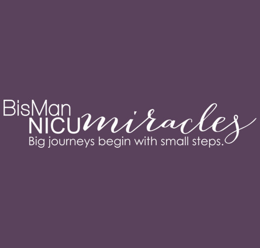 BisMan NICU Miracles shirt design - zoomed