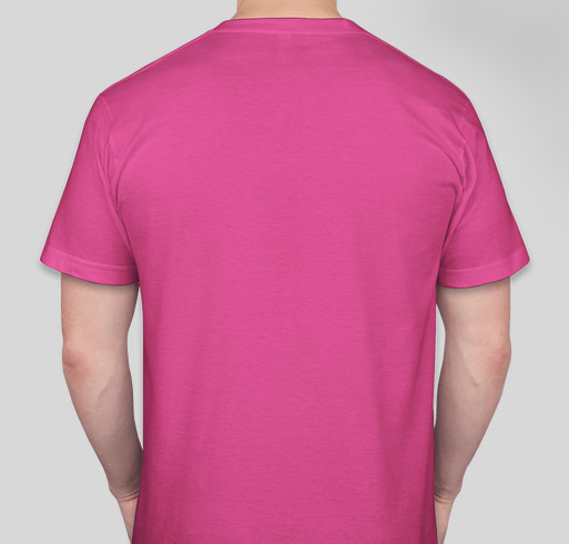 #BeTheNerd Fundraiser - unisex shirt design - back