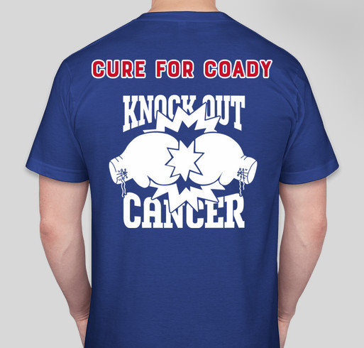 Ben Coady Fundraiser - unisex shirt design - back